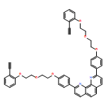 1,10-Phenanthroline, 2,9-bis[4-[2-[2-(2-ethynylphenoxy)ethoxy]ethoxy]phenyl]-