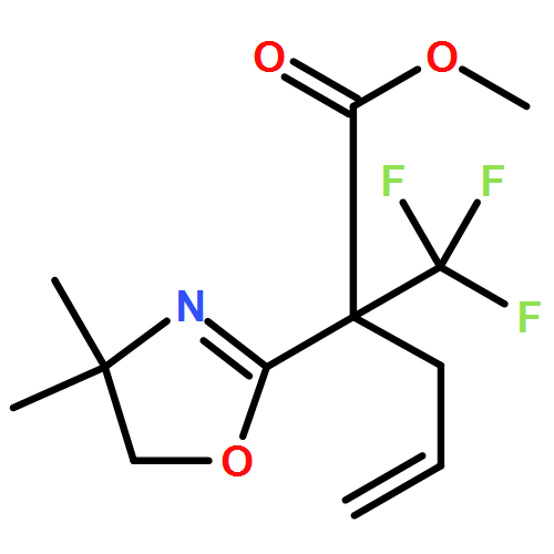 2-Oxazoleacetic acid, 4,5-dihydro-4,4-dimethyl-α-2-propen-1-yl-α-(trifluoromethyl)-, methyl ester