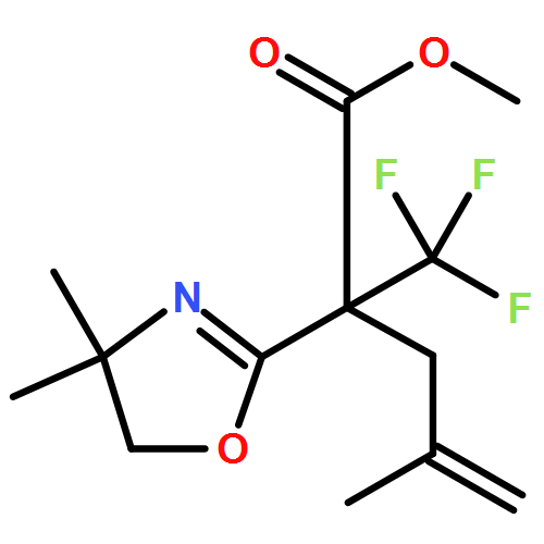 2-Oxazoleacetic acid, 4,5-dihydro-4,4-dimethyl-α-(2-methyl-2-propen-1-yl)-α-(trifluoromethyl)-, methyl ester