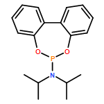 Dibenzo[d,f][1,3,2]dioxaphosphepin-6-amine, N,N-bis(1-methylethyl)-