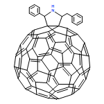 2'H-[5,6]Fullereno-C60-Ih-[1,9-c]pyrrole, 1',5'-dihydro-2'-phenyl-5'-(phenylmethyl)-, cis- (9CI) 