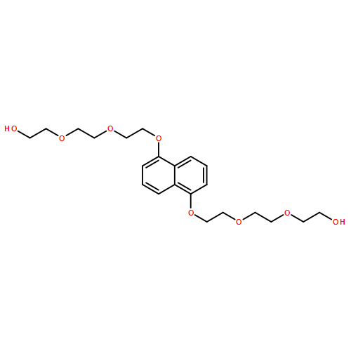 Ethanol, 2,2'-[1,5-naphthalenediylbis(oxy-2,1-ethanediyloxy-2,1-ethanediyloxy)]bis-