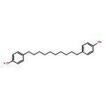 Phenol, 4,4'-(1,10-decanediyl)bis-