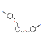 Benzonitrile, 4,4'-[2,6-pyridinediylbis(methyleneoxymethylene)]bis-