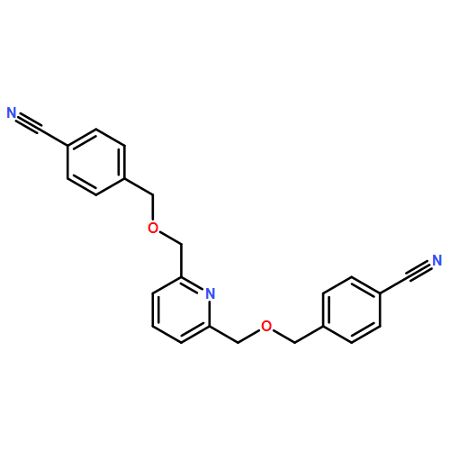 Benzonitrile, 4,4'-[2,6-pyridinediylbis(methyleneoxymethylene)]bis-