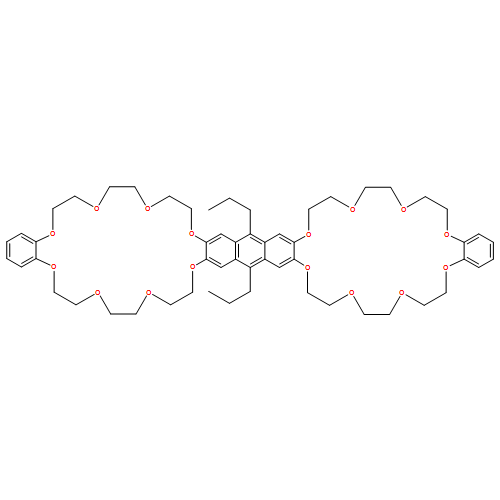 Dibenzo[n,n']anthra[2,3-b:6,7-b']bis[1,4,7,10,13,16,19,22]octaoxacyclotetracosin, 6,7,9,10,12,13,19,20,22,23,25,26,33,34,36,37,39,40,46,47,49,50,52,53-tetracosahydro-16,43-dipropyl-