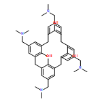 Pentacyclo[19.3.1.13,7.19,13.115,19]octacosa-1(25),3,5,7(28),9,11,13(27),15,17,19(26),21,23-dodecaene-25,26,27,28-tetrol, 5,11,17,23-tetrakis[(dimethylamino)methyl]-