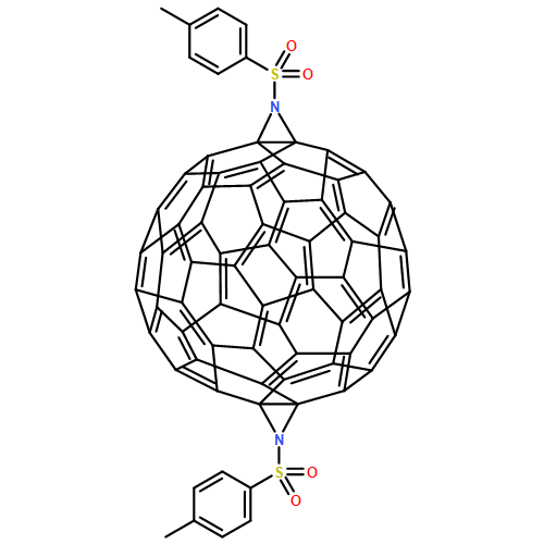 1'H,1''H-[5,6]Fullereno-C60-Ih-[1,9-b:52,60-b']bisazirine, 1',1''-bis[(4-methylphenyl)sulfonyl]- 