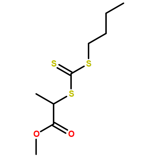 Propanoic acid, 2-[[(butylthio)thioxomethyl]thio]-, methyl ester