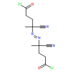 Pentanoyl chloride, 4,4'-(1,2-diazenediyl)bis[4-cyano-