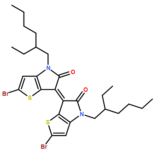 5H-Thieno[3,2-b]pyrrol-5-one, 2-bromo-6-[2-bromo-4-(2-ethylhexyl)-4,5-dihydro-5-oxo-6H-thieno[3,2-b]pyrrol-6-ylidene]-4-(2-ethylhexyl)-4,6-dihydro-