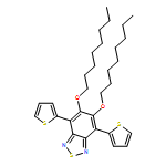 2,1,3-Benzothiadiazole, 5,6-bis(octyloxy)-4,7-di-2-thienyl-