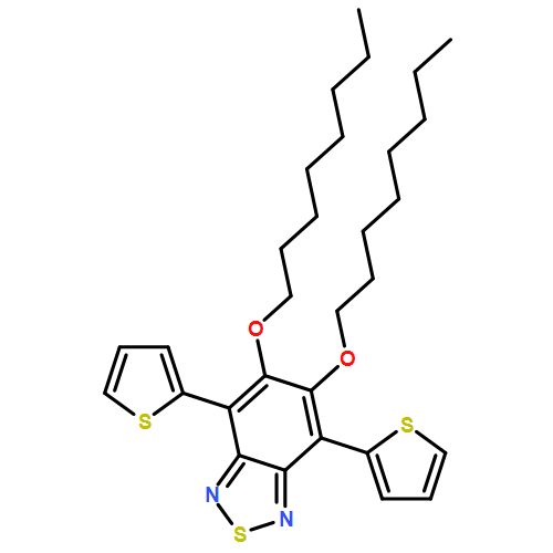 2,1,3-Benzothiadiazole, 5,6-bis(octyloxy)-4,7-di-2-thienyl-