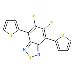 2,1,3-Benzothiadiazole, 5,6-difluoro-4,7-di-2-thienyl-