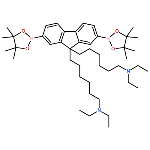 9H-Fluorene-9,9-dihexanamine, N,N,N',N'-tetraethyl-2,7-bis(4,4,5,5-tetramethyl-1,3,2-dioxaborolan-2-yl)-