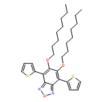 2,1,3-Benzoxadiazole, 5,6-bis(octyloxy)-4,7-di-2-thienyl-