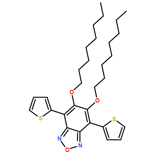 2,1,3-Benzoxadiazole, 5,6-bis(octyloxy)-4,7-di-2-thienyl-