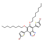 2,1,3-Benzoxadiazole, 4,7-bis(5-bromo-2-thienyl)-5,6-bis(octyloxy)-