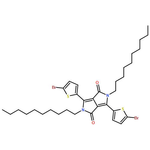 Pyrrolo[3,4-c]pyrrole-1,4-dione, 3,6-bis(5-bromo-2-thienyl)-2,5-didecyl-2,5-dihydro-