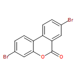 6H-Dibenzo[b,d]pyran-6-one, 3,8-dibromo-