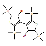 3,3'-Bithiophene, 4,4'-dibromo-2,2',5,5'-tetrakis(trimethylsilyl)-