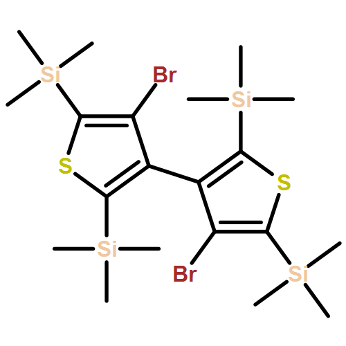 3,3'-Bithiophene, 4,4'-dibromo-2,2',5,5'-tetrakis(trimethylsilyl)-