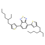 2,1,3-Benzothiadiazole, 4,7-bis[4-(2-ethylhexyl)-2-thienyl]-