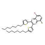 Quinoxaline, 5,8-dibromo-2,3-bis(5-octyl-2-thienyl)-