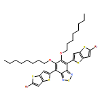 2,1,3-Benzothiadiazole, 4,7-bis(5-bromothieno[3,2-b]thien-2-yl)-5,6-bis(octyloxy)-