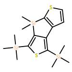 7H-Silolo[2,3-b:4,5-c']dithiophene, 7,7-dimethyl-4,6-bis(trimethylsilyl)-