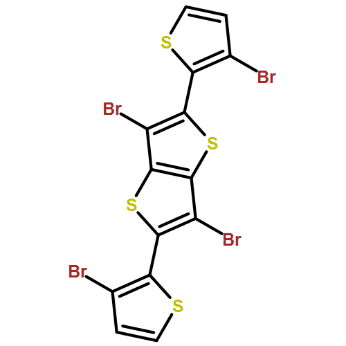 Thieno[3,2-b]thiophene, 3,6-dibromo-2,5-bis(3-bromo-2-thienyl)-