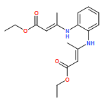 2-Butenoic acid, 3,3'-(1,2-phenylenediimino)bis-, 1,1'-diethyl ester, (2E,2'E)-