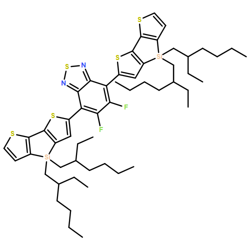 2,1,3-Benzothiadiazole, 4,7-bis[4,4-bis(2-ethylhexyl)-4H-silolo[3,2-b:4,5-b']dithien-2-yl]-5,6-difluoro-