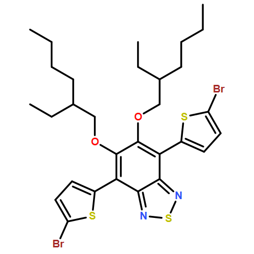 2,1,3-Benzothiadiazole, 4,7-bis(5-bromo-2-thienyl)-5,6-bis[(2-ethylhexyl)oxy]-