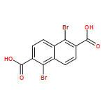 2,6-Naphthalenedicarboxylic acid, 1,5-dibromo-