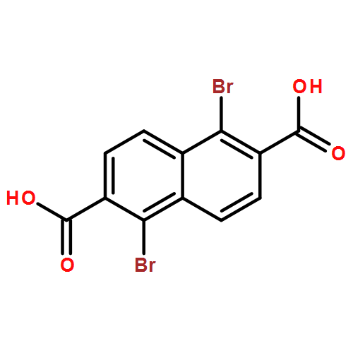 2,6-Naphthalenedicarboxylic acid, 1,5-dibromo-