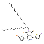 5H-Pyrrolo[3,4-d]pyridazine-5,7(6H)-dione, 1,4-bis(5-bromo-2-thienyl)-6-(2-decyltetradecyl)-