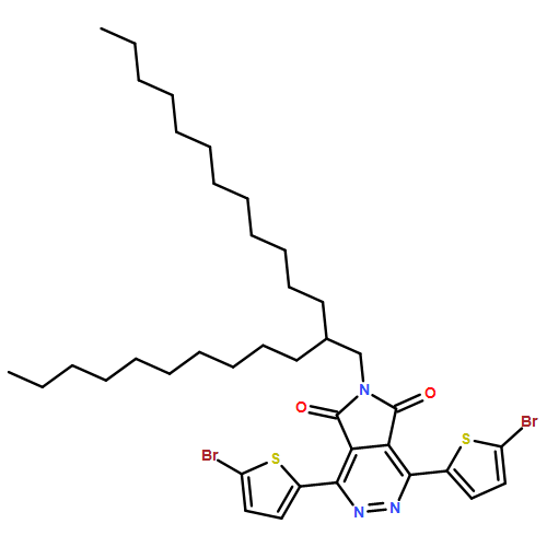 5H-Pyrrolo[3,4-d]pyridazine-5,7(6H)-dione, 1,4-bis(5-bromo-2-thienyl)-6-(2-decyltetradecyl)-