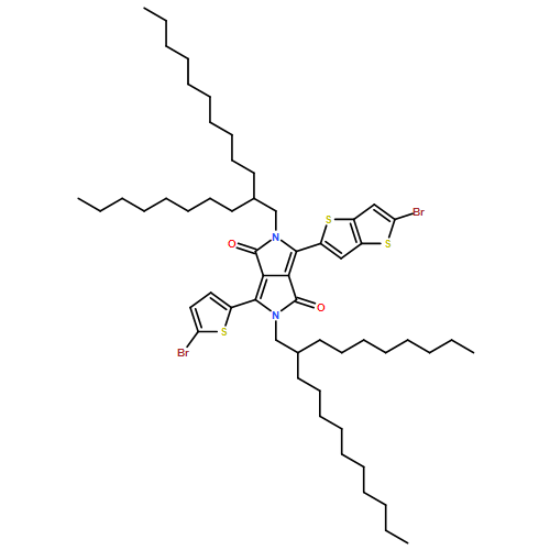 Pyrrolo[3,4-c]pyrrole-1,4-dione, 3-(5-bromothieno[3,2-b]thien-2-yl)-6-(5-bromo-2-thienyl)-2,5-dihydro-2,5-bis(2-octyldodecyl)-