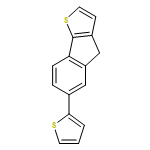 4H-Indeno[1,2-b]thiophene, 6-(2-thienyl)-