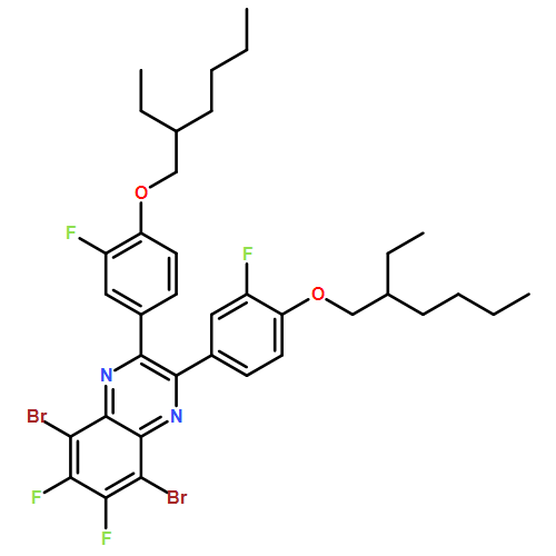 Quinoxaline, 5,8-dibromo-2,3-bis[4-[(2-ethylhexyl)oxy]-3-fluorophenyl]-6,7-difluoro-