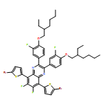 Quinoxaline, 5,8-bis(5-bromo-2-thienyl)-2,3-bis[4-[(2-ethylhexyl)oxy]-3-fluorophenyl]-6,7-difluoro-