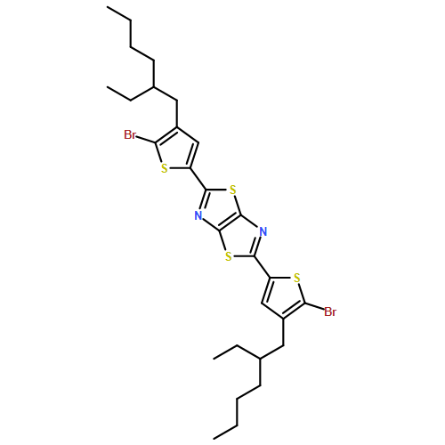 Thiazolo[5,4-d]thiazole, 2,5-bis[5-bromo-4-(2-ethylhexyl)-2-thienyl]-