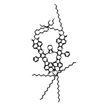 Pyrido[3',4',5':5,6]acenaphtho[1,2-b]pyrido[3'',4'',5'':5',6']acenaphtho[1',2':5,6]pyrazino[2,3-g]quinoxaline-1,3,11,13(2H,12H)-tetrone, 7,7'-(2,3-dihydrothieno[3,4-b]-1,4-dioxin-5,7-diyl)bis[2,12-bis(2-decyltetradecyl)-17-phenyl-