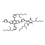 Poly[[2,5-bis(2-ethylhexyl)-2,3,5,6-tetrahydro-3,6-dioxopyrrolo[3,4-c]pyrrole-1,4-diyl]-2,5-thiophenediyl[4,8-bis[5-(2-ethylhexyl)-2-thienyl]benzo[1,2-b:4,5-b']dithiophene-2,6-diyl]-2,5-thiophenediyl] 