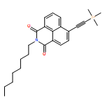 1H-Benz[de]isoquinoline-1,3(2H)-dione, 2-octyl-6-[2-(trimethylsilyl)ethynyl]-