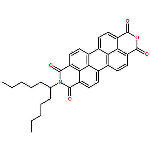 1H-2-Benzopyrano[6',5',4':10,5,6]anthra[2,1,9-def]isoquinoline-1,3,8,10(9H)-tetrone, 9-(1-pentylhexyl)-