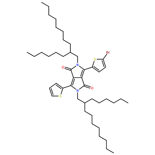 Pyrrolo[3,4-c]pyrrole-1,4-dione, 3-(5-bromo-2-thienyl)-2,5-bis(2-hexyldecyl)-2,5-dihydro-6-(2-thienyl)-