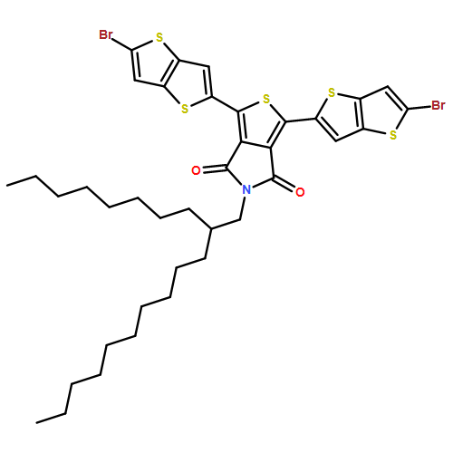 4H-Thieno[3,4-c]pyrrole-4,6(5H)-dione, 1,3-bis(5-bromothieno[3,2-b]thien-2-yl)-5-(2-octyldodecyl)-