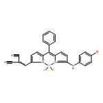 Boron, difluoro[2-?[[5-?[[5-?[(4-?hydroxyphenyl)?amino]?-?2H-?pyrrol-?2-?ylidene-?κN]?phenylmethyl]?-?1H-?pyrrol-?2-?yl-?κN]?methylene]?propanedinitrilato]?-?, (T-?4)?- 